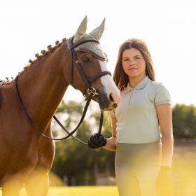 LeMieux Young Rider Polo Shirt - Pistachio - LeMieux
