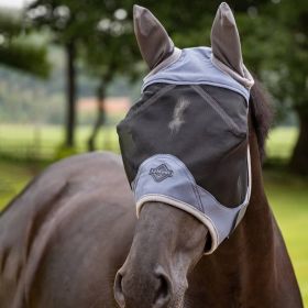 LeMieux Visor-Tek Half Fly Mask - Jay Blue - LeMieux
