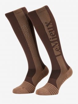 LeMieux Silicone Socks-Walnut-S - LeMieux