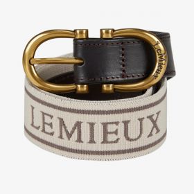 LeMieux Elasticated Belt - Stone - LeMieux