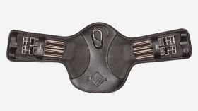 LeMieux Arika Contoured Short Stud Girth-Brown-30" 75cm - LeMieux