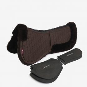 LeMieux Merino+ ProSorb 2 Pocket Half Pad - Brown