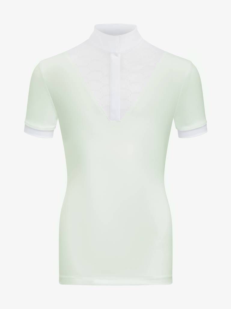 LeMieux Young Rider Eva Short Sleeve Show Shirt-Pistachio-7-8 Years - Europe 122-128cm - LeMieux
