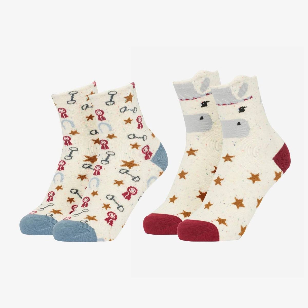 LeMieux Mini Character Socks 2 Pack - Dakota - LeMieux
