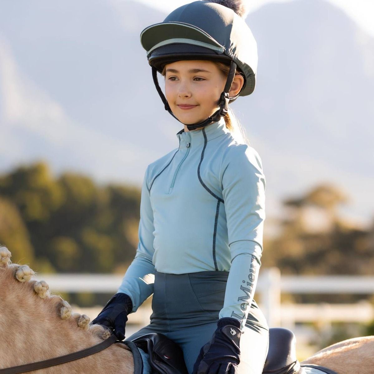 LeMieux Young Rider Base Layer - Glacier - LeMieux