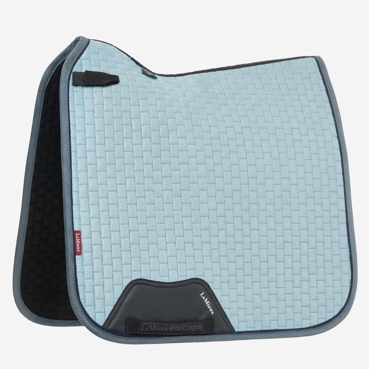 Lemieux ProSport Suede Dressage Square-Glacier Blue-Small Medium - LeMieux