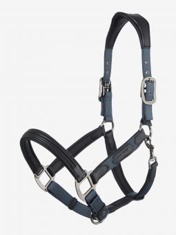 LeMieux Capella Leather Headcollar - Petrol - LeMieux