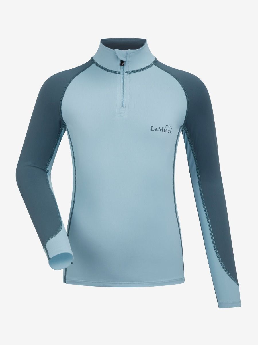 Mini LeMieux Base Layer-Glacier Blue-7-8 Years - Europe 122-128cm - LeMieux