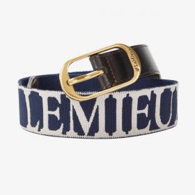 LeMieux Eddie Elasticated Belt - Navy Stone - LeMieux