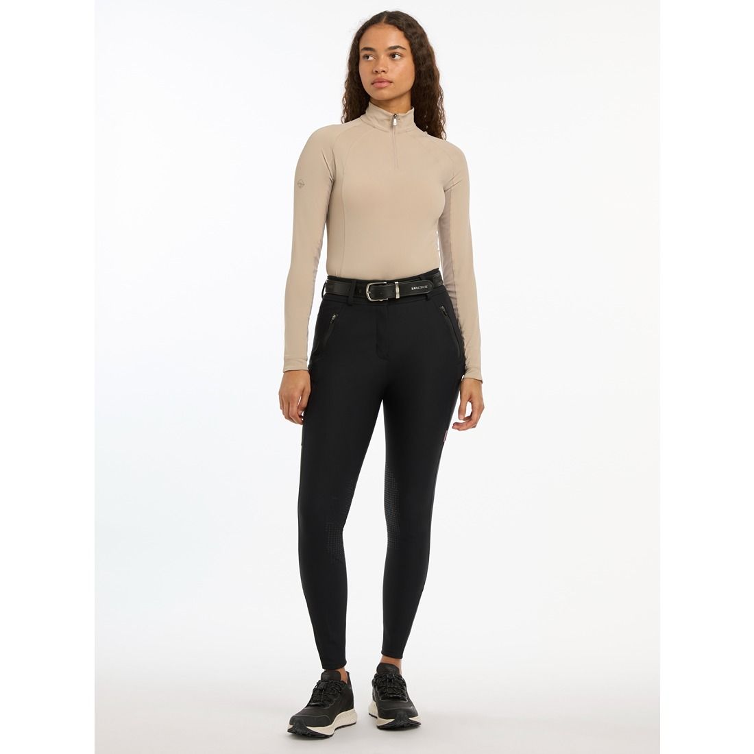 LeMieux Drytex Waterproof Breeches Knee Grip - Black - LeMieux