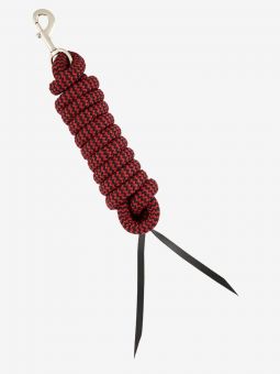 LeMieux Training Leadrope - Black - Red - LeMieux