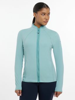 LeMieux Faye Fleece Zip Through Jacket - Aqua