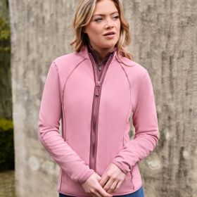 LeMieux Faye Fleece Zip Through Jacket - Peony