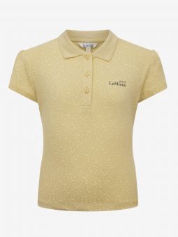 Mini LeMieux Polo Shirt - Mimosa - LeMieux