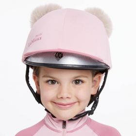 LeMieux Mini Double Pom Hat Silk - Blossom - LeMieux
