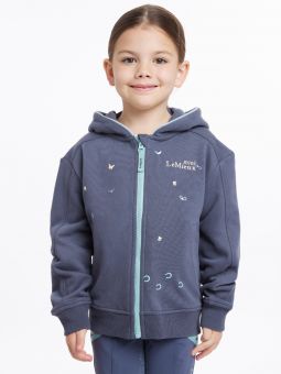 LeMieux Mini Charlie Zip Through Hoodie - Jay Blue - LeMieux