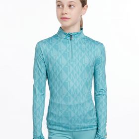 LeMieux Young Rider Clea Base Layer - Lagoon
