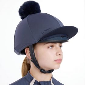 LeMieux Maria Mesh Hat Silk - Dusk Blue