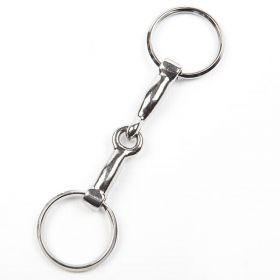 Loose Ring Snaffle Bit Keyring - Elico