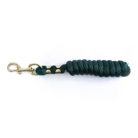 KM Elite Luxury Leadrope 6ft Hunter Green