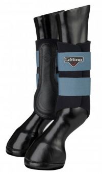 LeMieux Grafter Brushing Boots Ice Blue - LeMieux