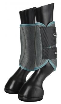 LeMieux Carbon Mesh Wrap Boots Sage - LeMieux