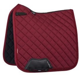 LeMieux Diamante Dressage Pad - Burgundy - LeMieux