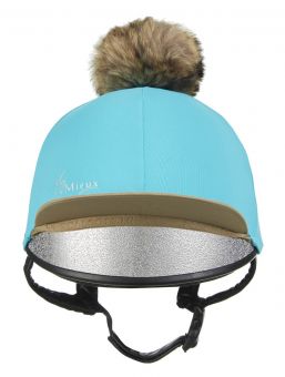 My LeMieux Hat Silk Teal - LeMieux