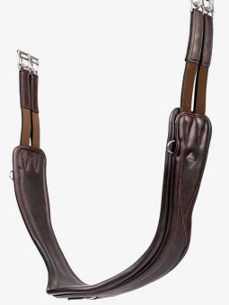 LeMieux Gel-Tek Anatomic Jumping Girth - Brown -  LeMieux