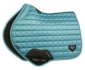 LeMieux Loire Memory Close Contact Square Saddlepad - Azure - LeMieux