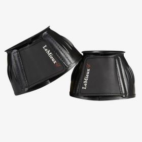 LeMieux Rubber Bell Boots  Black