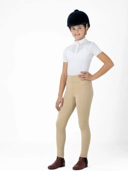 LeMieux Youth Pull On Breech - Beige -  LeMieux