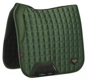 LeMieux Loire Memory Dressage Saddlepad Hunter Green