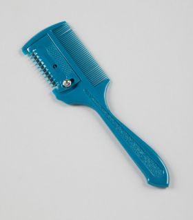 Premier Equine Mane Thinning Comb - Blue