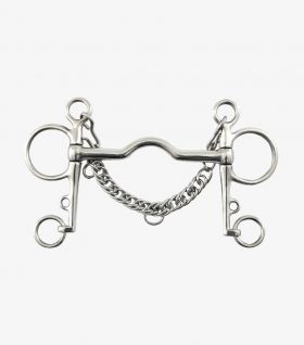 Premier Equine Medium Port Mouth Pelham