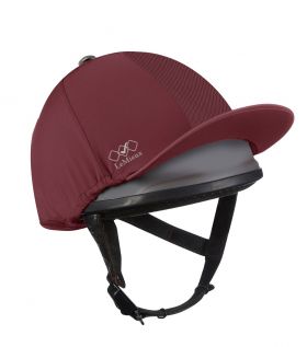 LeMieux Pro Mesh Hat Silk - Burgundy