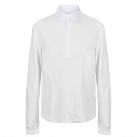 Equetech Mens Cotton Foxhunter Shirt - Ecru