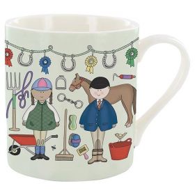 Welly Wearers Horse Riders Mug  -  Elico