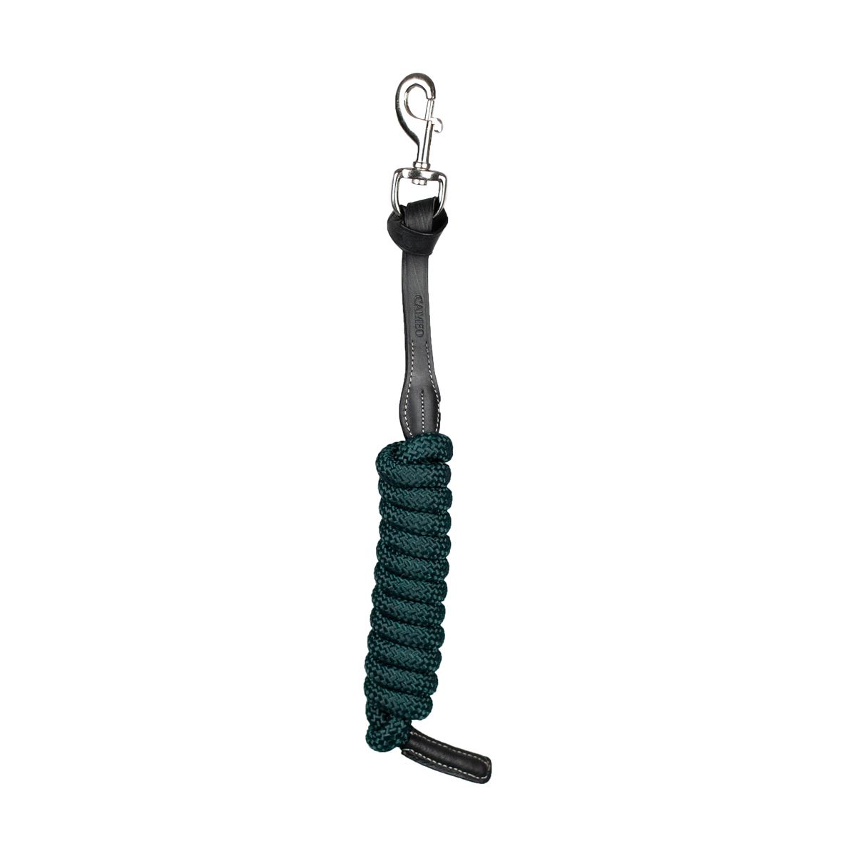 Cameo Equine Lasso Leadrope Green/Silver