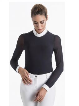 EGO7 Rita Long Sleeve Show Shirt Navy