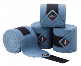 LeMieux Luxury Pony Size Polo Bandages - Set of Four Ice Blue