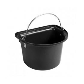 Stubbs Flat Sided Bucket 15Ltr S5B - Black