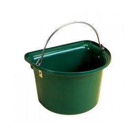 Stubbs Flat Sided Bucket 15Ltr S5B - Green