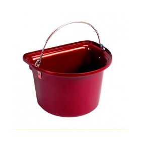 Stubbs Flat Sided Bucket 15Ltr S5B - Red - Stubbs