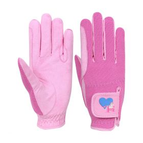 Little Rider Little Show Pony Riding Gloves Pink -  Little Rider