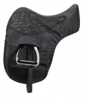 LeMieux ProKit Ride On Dressage Saddle Cover Black - LeMieux