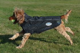 Weatherbeeta Comfitec Reflective Print Active Dog Coat - WeatherBeeta