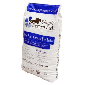 Simple Systems Blue Bag Grass Pellets 20kg - Armstrong Richardson