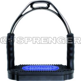 Sprenger Bow Balance Stirrup Irons Grey