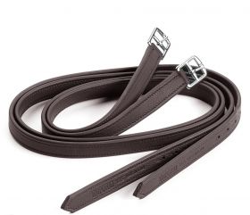 Equipe Emporio Non Stretch Stirrup Leathers ST06 Havana